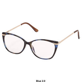 Womens O by Oscar Combo Cat Eye w/ Spring Hinge Reader Glasses