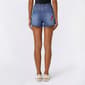 Juniors No Comment Mid Rise Shorts w/ Back Pocket Embroidery - image 2