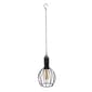 Evergreen 19.6in. Solar Hanging LED Lantern - image 1