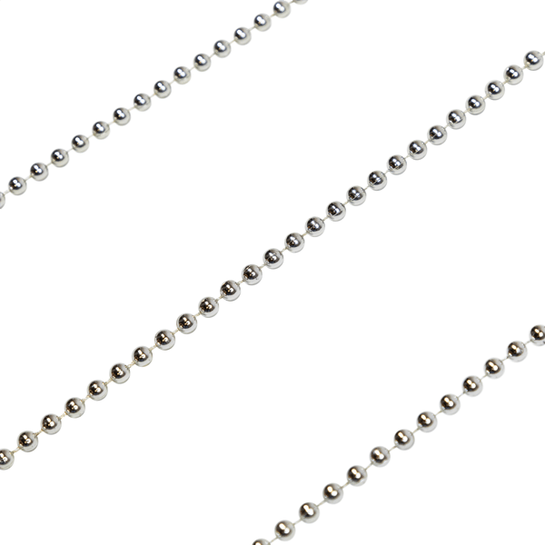 Northlight 15ft. Silver Shiny Beaded Christmas Garland