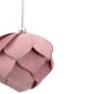 Northlight Seasonal 5in. Pink Flower Petal Christmas Ornament - image 2