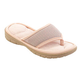 Womens Isotoner Eco Sport Thong Slippers