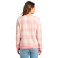 Womens Emily Daniels Long Sleeve Pullover Hacci Sweater - Pink - image 2