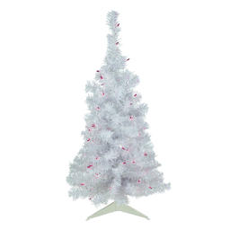 Northlight 3ft. Pre-Lit Medium Rockport White Pine Christmas Tree