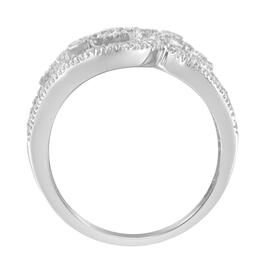 Loveblooms&#8482; 10kt. White Gold 1/2ctw. Diamond Swirl Ring