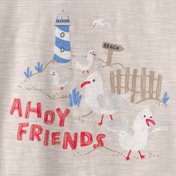 Toddler Boy Carter''s Ahoy Friends/Seagulls Short Sets
