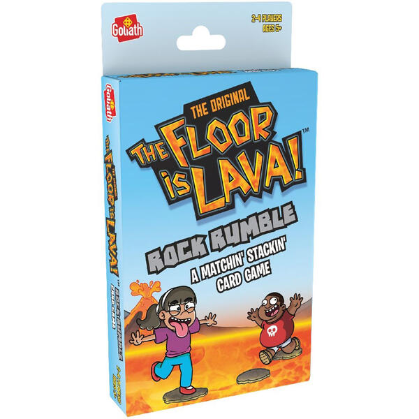 Pressman The Floor is Lava Rock Rumble Card Game - image 