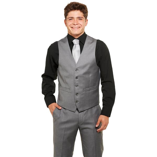 Mens Kenneth Cole&#40;R&#41; Reaction&#40;tm&#41; Marled Slim Fit Vest - image 
