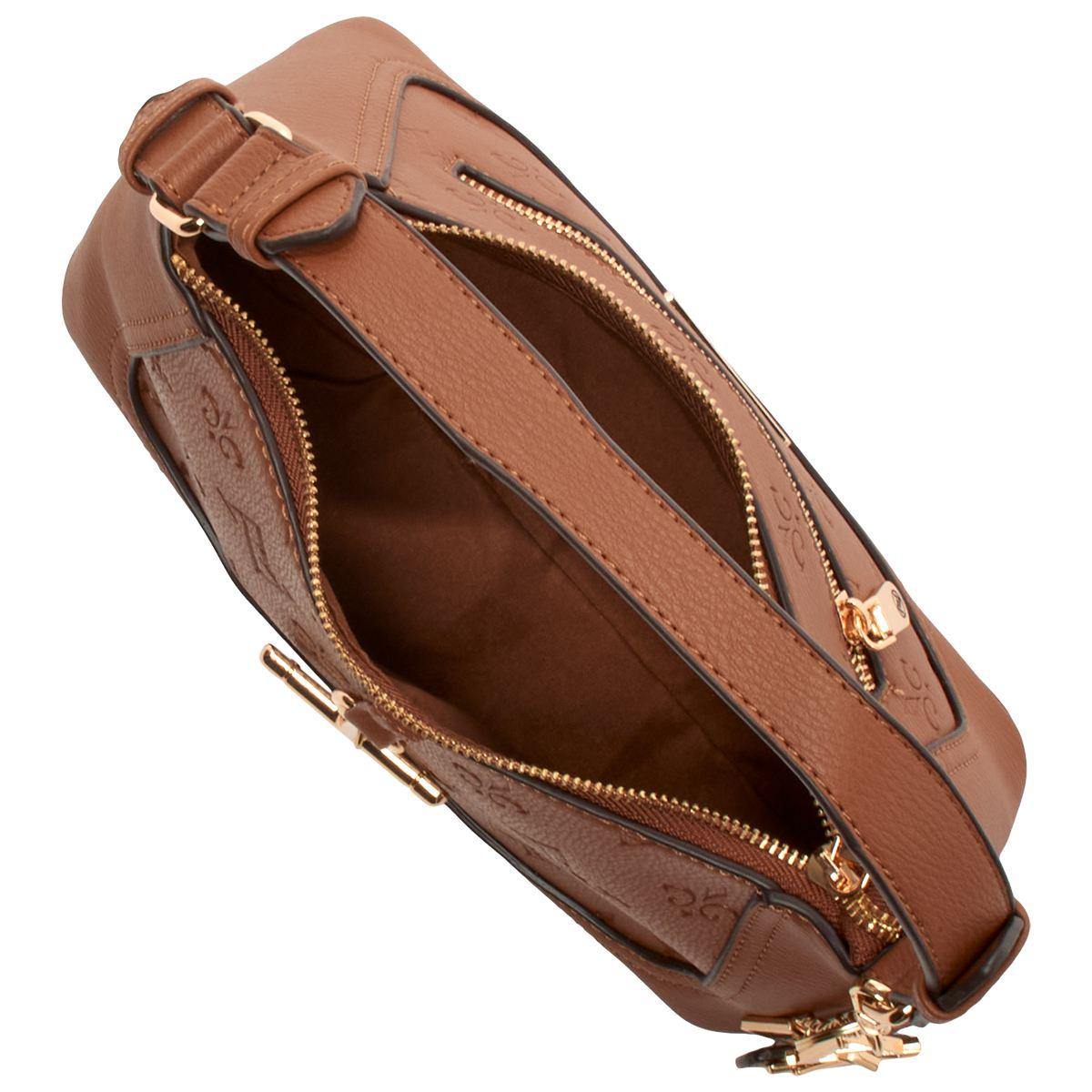 Adrienne Vittadini Monogram Mini Shoulder Bag