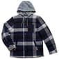 Mens Levi''s(R) Quilted Shirt Jacket w/ Hood - Navy Twill - image 1
