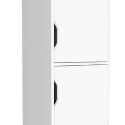 FM FURNITURE British White Single Pantry