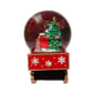 Kurt S. Adler 120mm Musical Santa Driving Train Water Globe - image 4