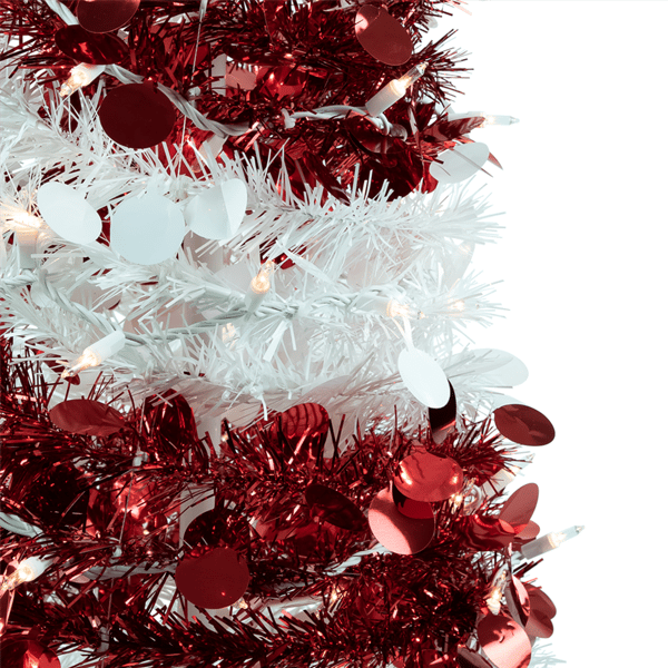 Northlight 4ft. Pre-Lit Candy Cane Pop-Up Christmas Tree