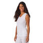 Womens Cuddl Duds® Softwear Lace Edge V-Neck Tank Top - image 4