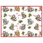 Kay Dee Meowy Christmas Dish Drying Mat - image 1