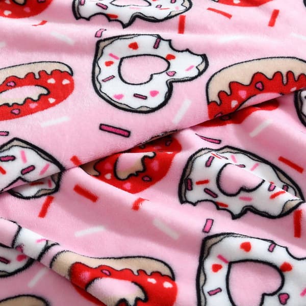 Betsey Johnson Donut Hearts Throw
