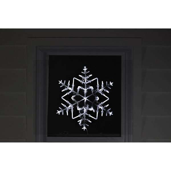 Northlight Seasonal Lighted Snowflake Window Decor