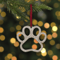 Northlight Paw Christmas Ornament with European Crystals - image 2