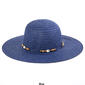 Womens Mad Hatter Floppy Hat with Shells & Beads - image 3