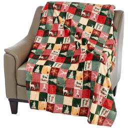 Ashley Cooper™ Pine Patchwork Throw