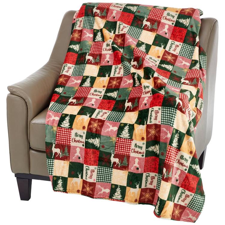 Ashley Cooper™ Pine Patchwork Throw