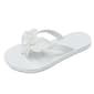Womens Ashley Blue Bloom Chic Jelly Flip Flops - image 1