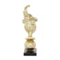9th &amp; Pike® Gold Coastal Elephant Balancing on Ball Sculpture - image 6