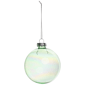 Northlight 4ct. Iridescent Green Glass Christmas Ball Ornaments - image 2