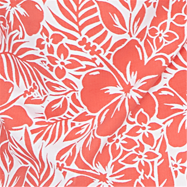 Petite Hearts of Palm Printed Essentials Tropical Blouse