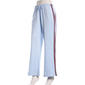 Juniors No Comment Fleece Lined Side Stripe Wide Leg Pants - image 1