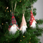 Northlight Wooden Gnomes Christmas Ornaments - Set of 3 - image 2