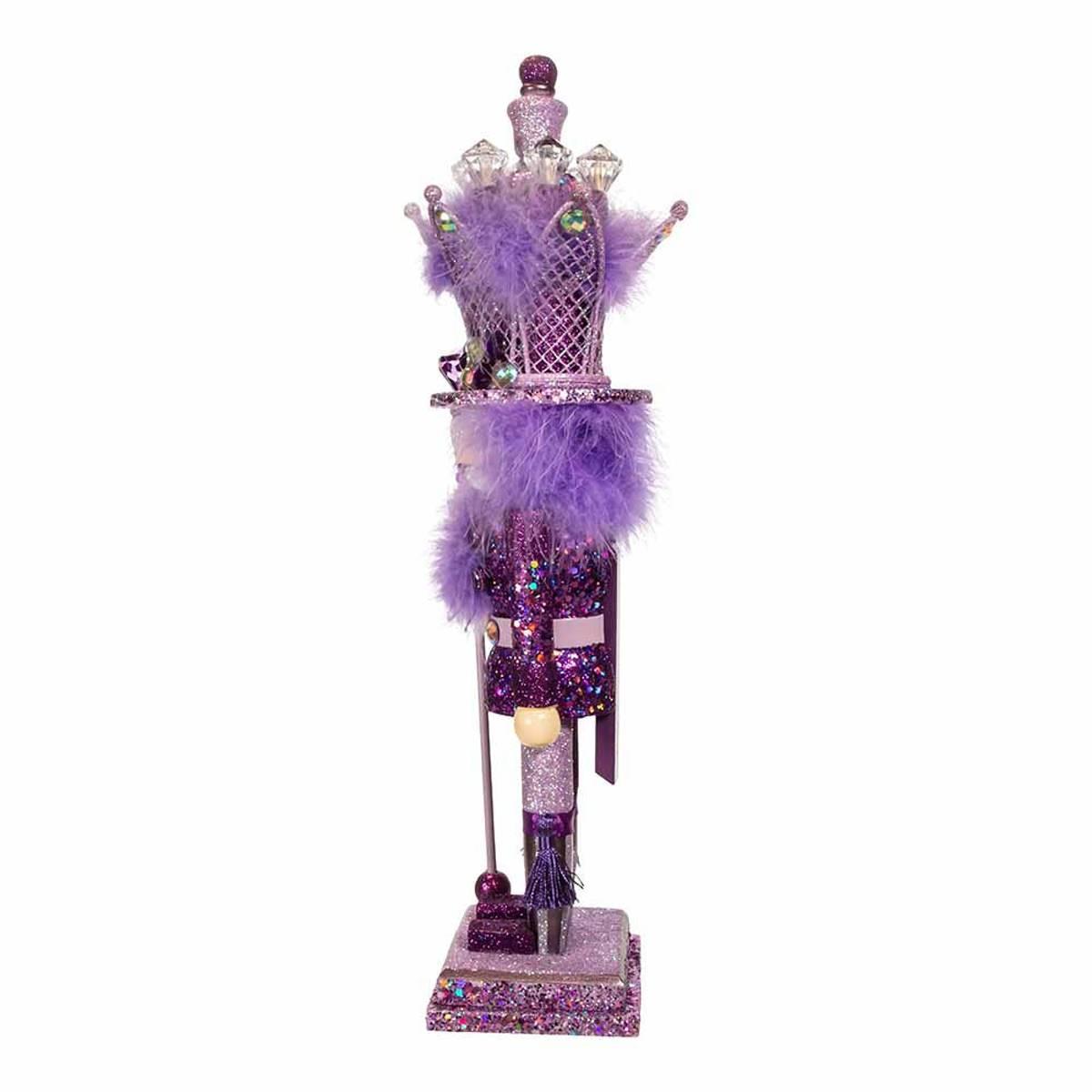 Kurt S. Adler 16in. Hollywood Nutcrackers Purple King
