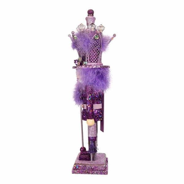 Kurt S. Adler 16in. Hollywood Nutcrackers Purple King