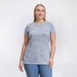 Plus Size Architect® Short Sleeve Crew Neck Marled Tee - image 4