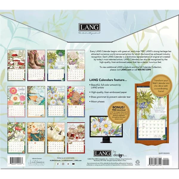 Lang® 2026 Abundant Friendship Wall Calendar