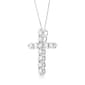 Diamond Classics™ 1ctw. Round-Cut Diamond Cross Pendant - image 2