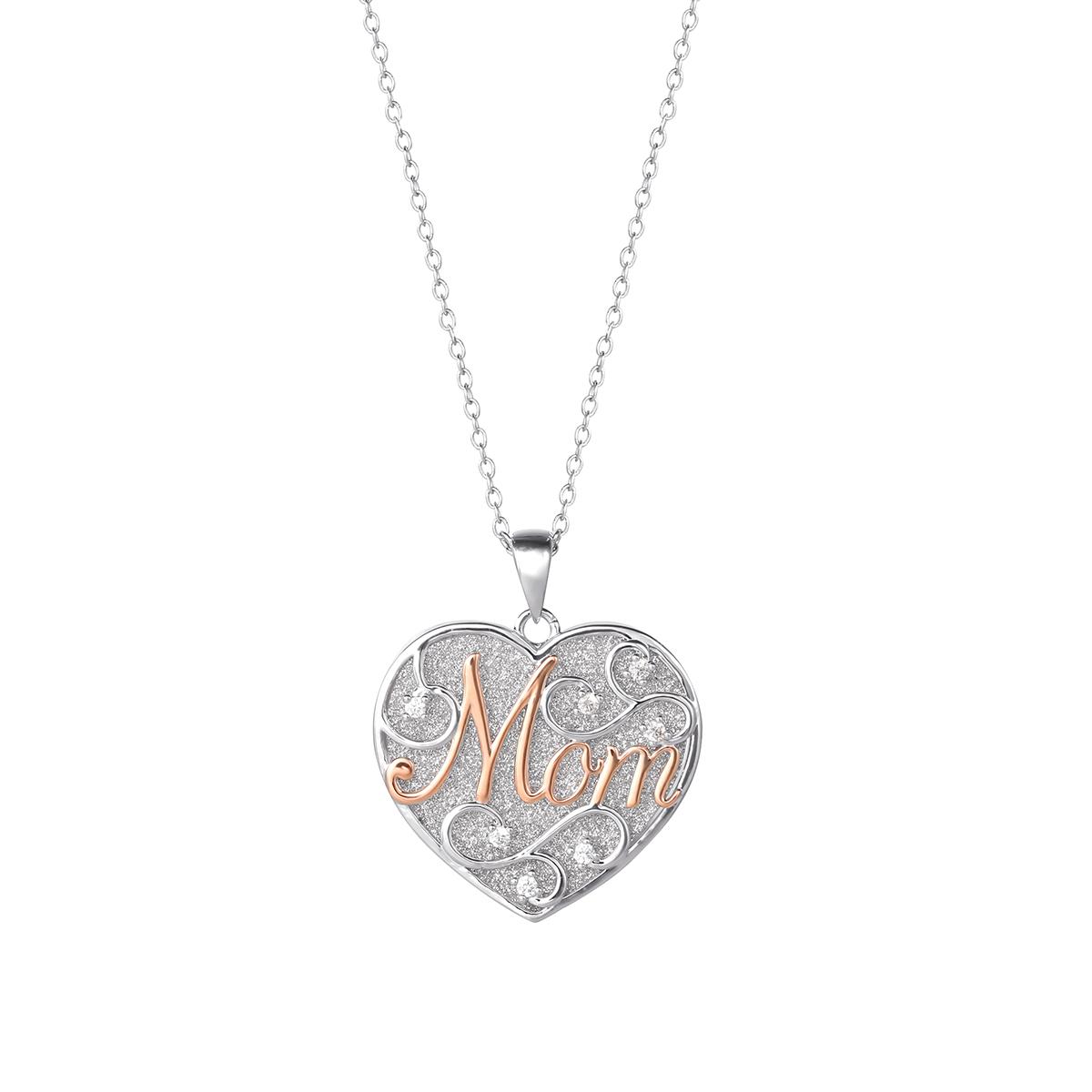 Silver Plated Brass Glitter & CZ 