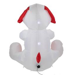 Northlight Seasonal 4' Inflatable Valentine's Day Doggie Decor