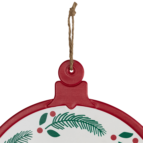 Northlight Merry & Bright Ornament Christmas Wall Signs Set of 2