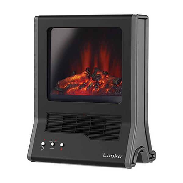 Lasko Portable Electric Ultra Ceramic Fireplace Space Heater - image 