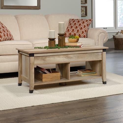 Sauder Carson Forge Lift Top Coffee Table - Lintel Oak