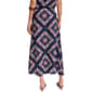 Womens Halston Pull On Geometric Scarf Midi Skirt - image 2