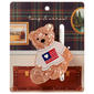 Womens Twig & Arrow Teddy with USA Flag Sweater Claw Clip - image 1