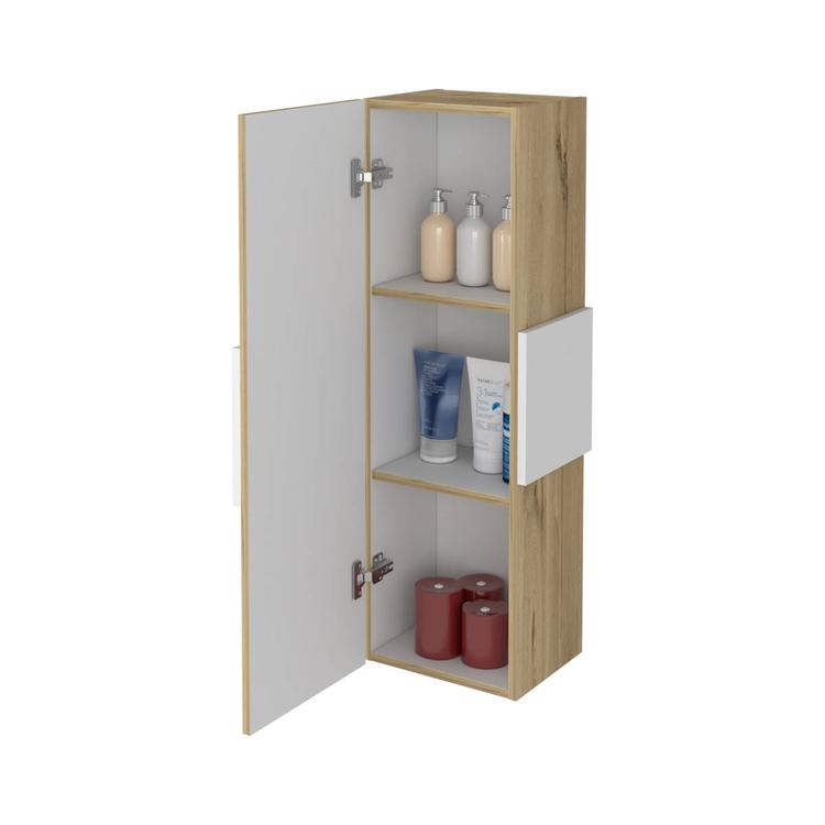 FM FURNITURE Nottingham Light Oak Medicine Cabinet