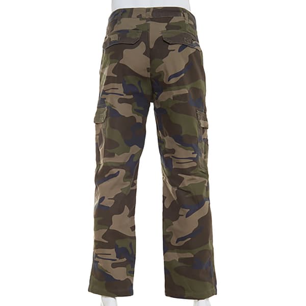Mens Stanley&#174; Fleece Lined Canvas Cargo Pants - Camo
