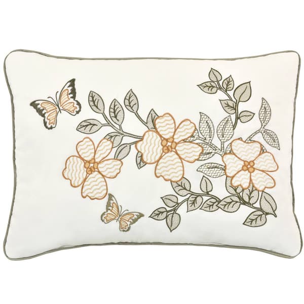 Royal Court Evergreen Boudoir Decorative Throw Pillow - 21x13 - image 