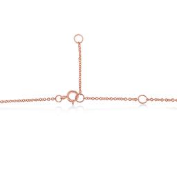 Diamond Classics™ Rose Gold 1/3ctw. Diamond Bezel Pendant