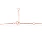 Diamond Classics&#8482; Rose Gold 1/3ctw. Diamond Bezel Pendant - image 3
