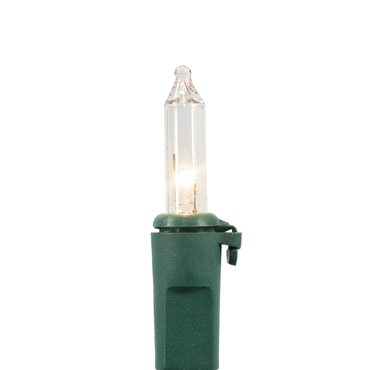 Northlight 10ft. Green & Clear Mini Christmas Light Set