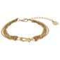 Steve Madden Signature Logo Layered Chain Bracelet - image 2